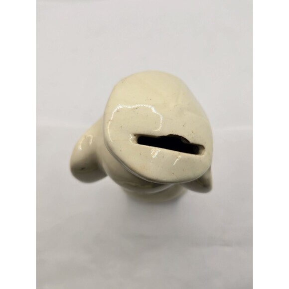 4.75" still Elephant Bank - unidentified American art pottery - Picture 8 of 9